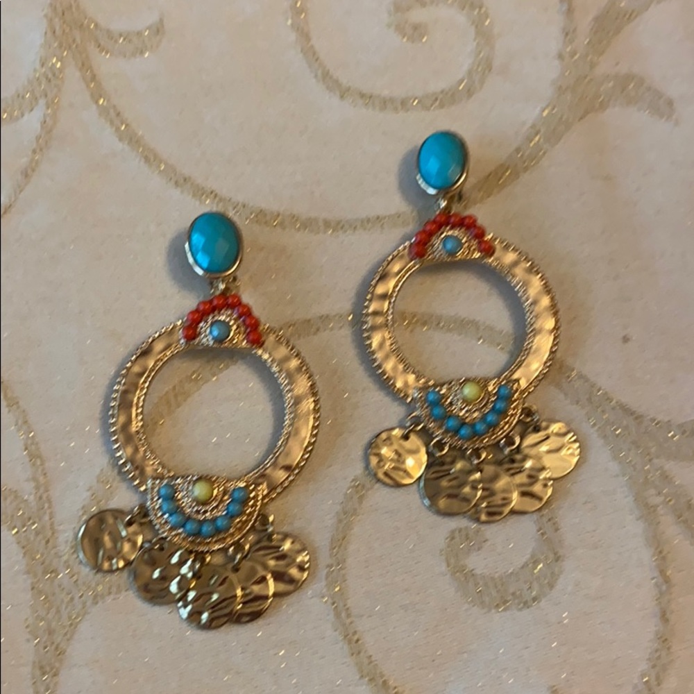 Jules b clip earrings